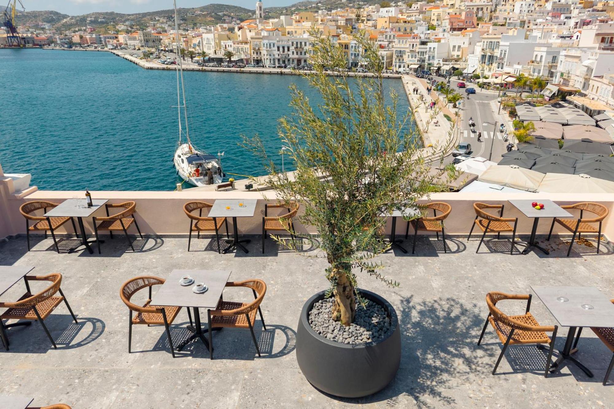 Eclectic Syros Acomodação com café da manhã Hermópolis Exterior foto