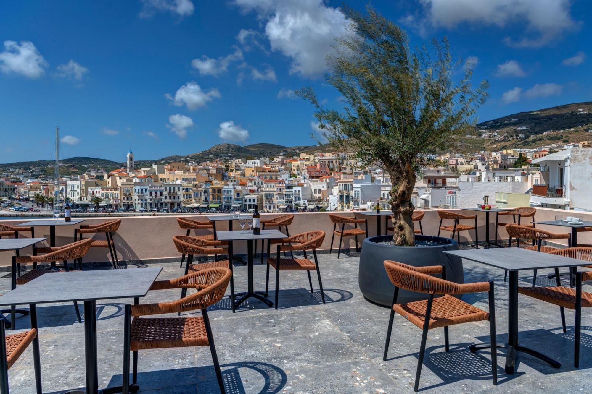 Eclectic Syros Acomodação com café da manhã Hermópolis Exterior foto