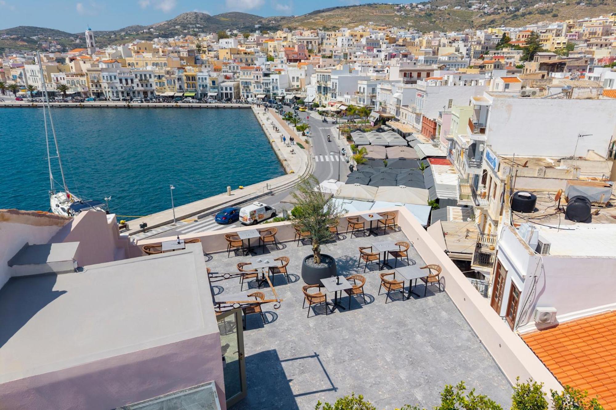 Eclectic Syros Acomodação com café da manhã Hermópolis Exterior foto