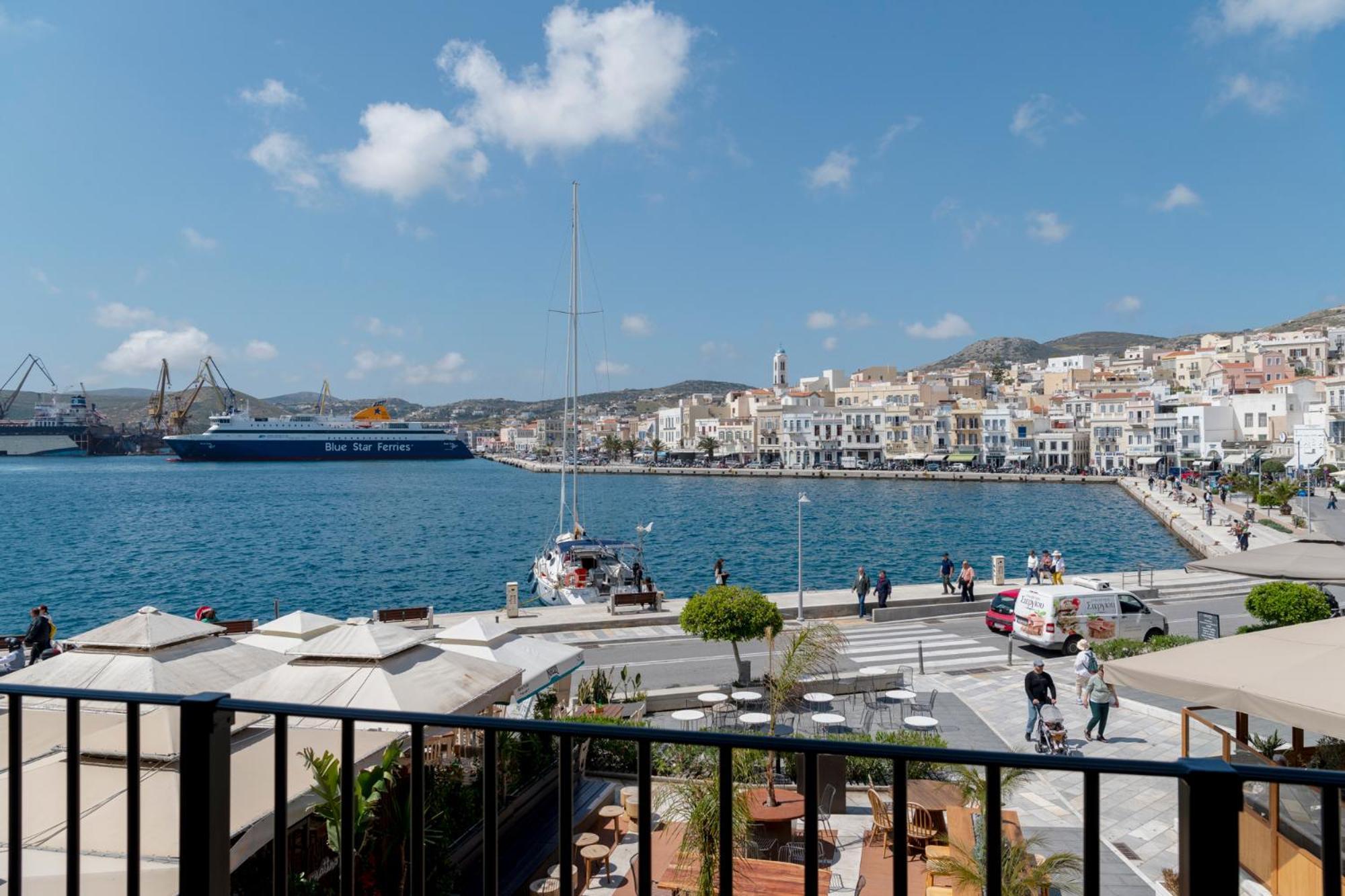 Eclectic Syros Acomodação com café da manhã Hermópolis Exterior foto