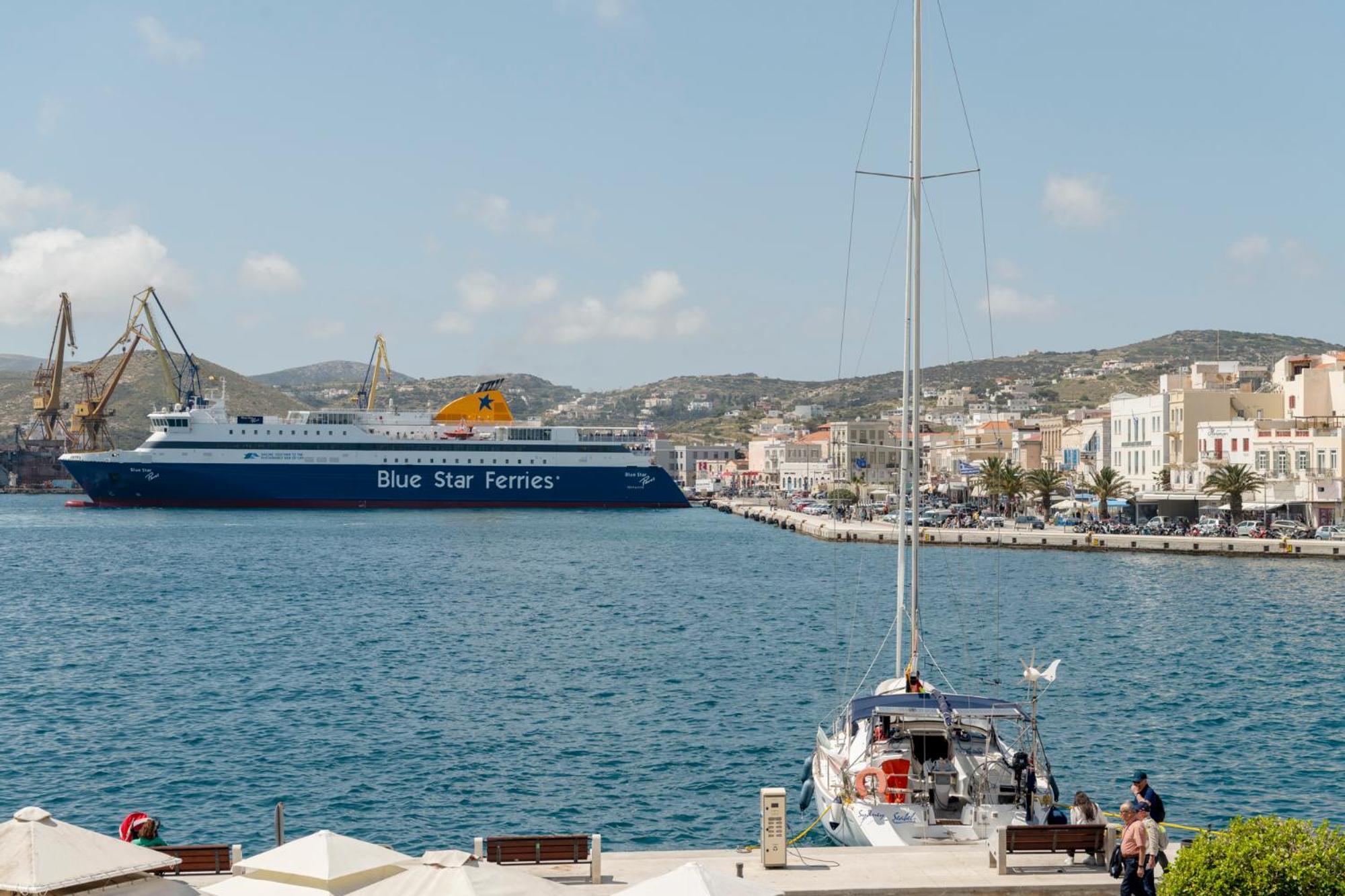 Eclectic Syros Acomodação com café da manhã Hermópolis Exterior foto