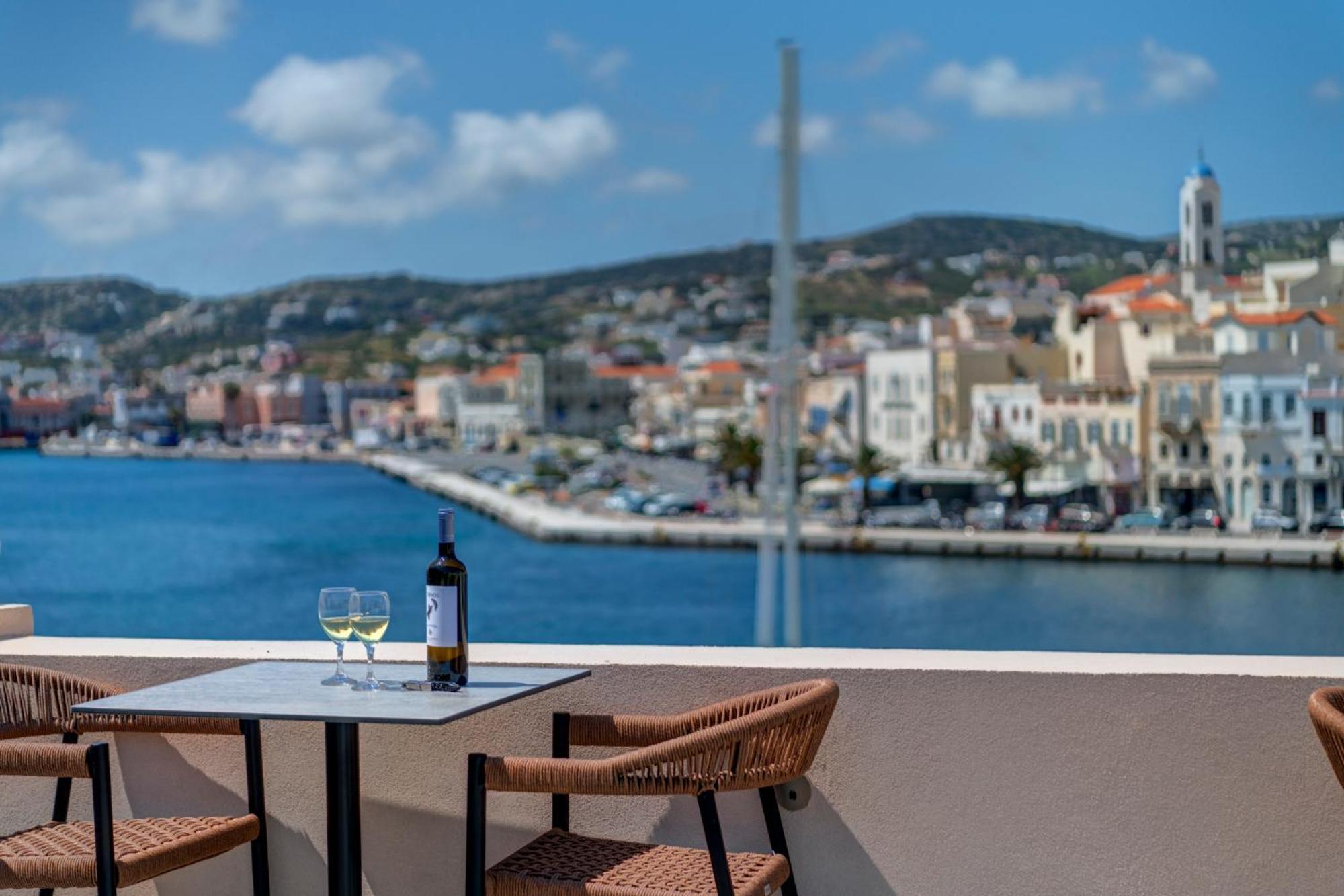 Eclectic Syros Acomodação com café da manhã Hermópolis Exterior foto