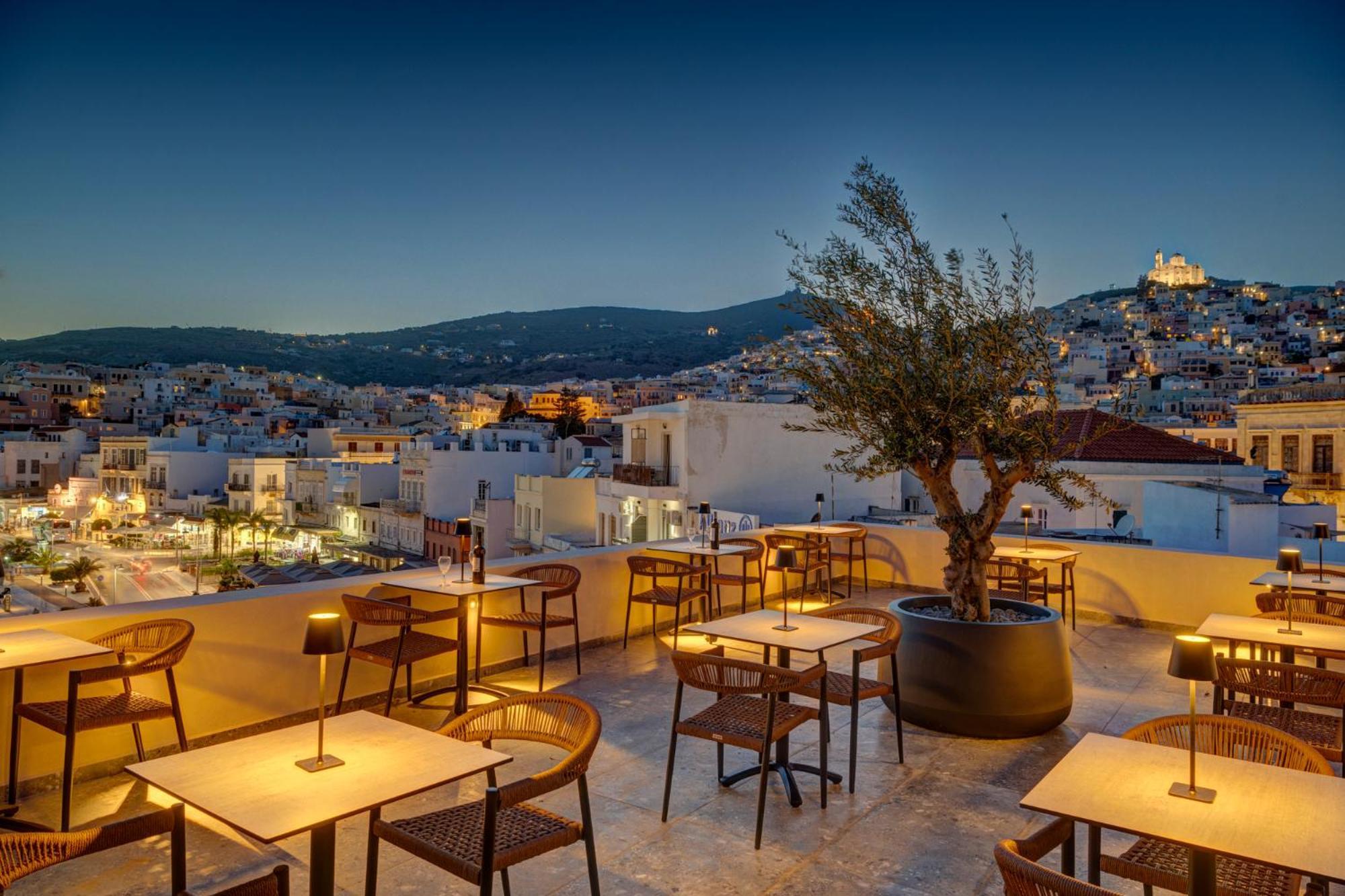 Eclectic Syros Acomodação com café da manhã Hermópolis Exterior foto