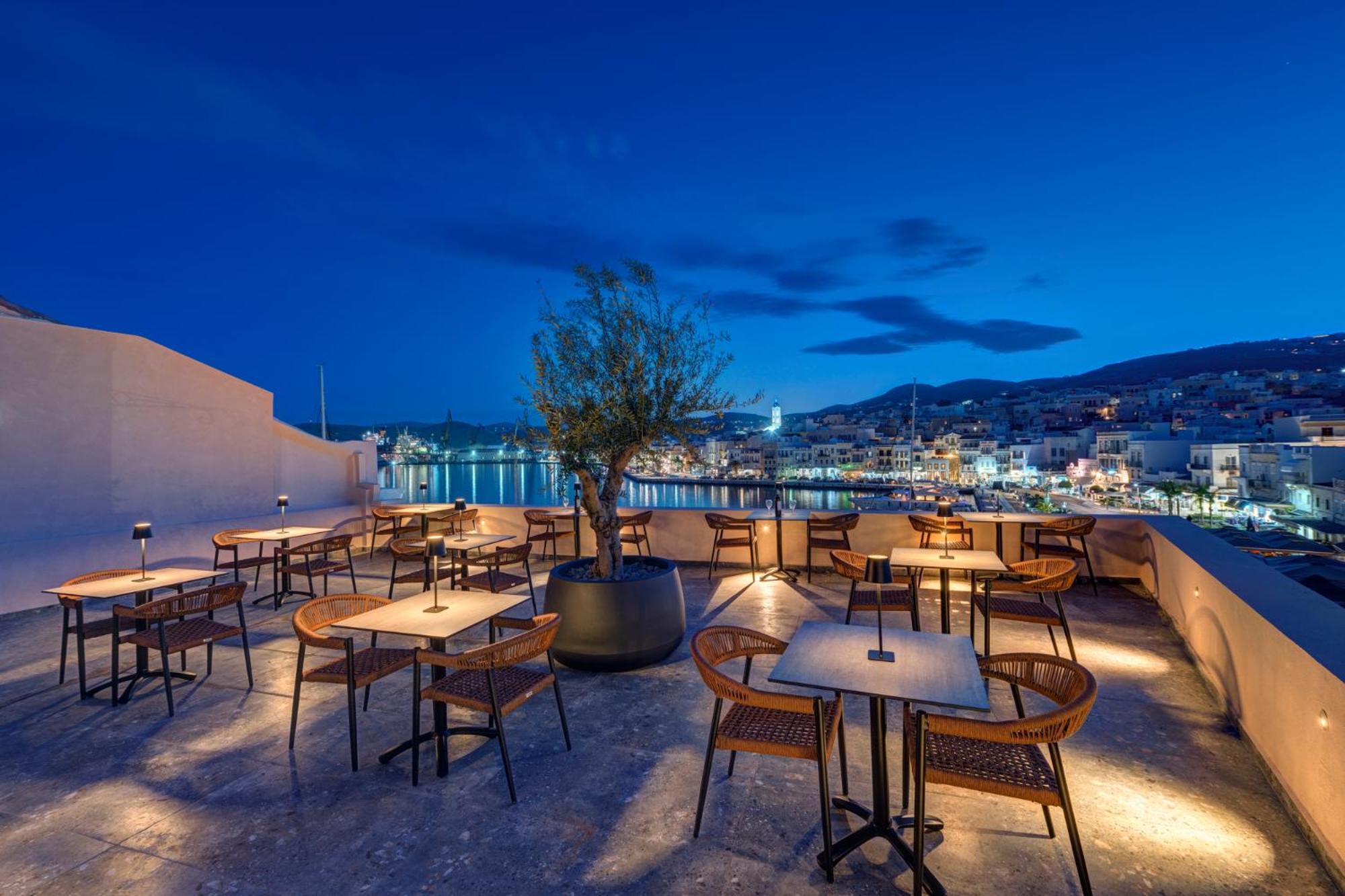 Eclectic Syros Acomodação com café da manhã Hermópolis Exterior foto