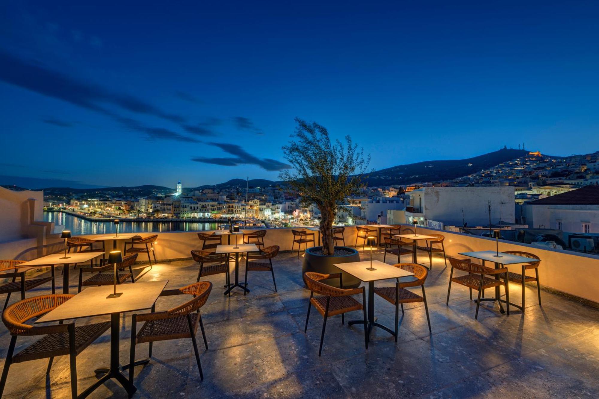 Eclectic Syros Acomodação com café da manhã Hermópolis Exterior foto